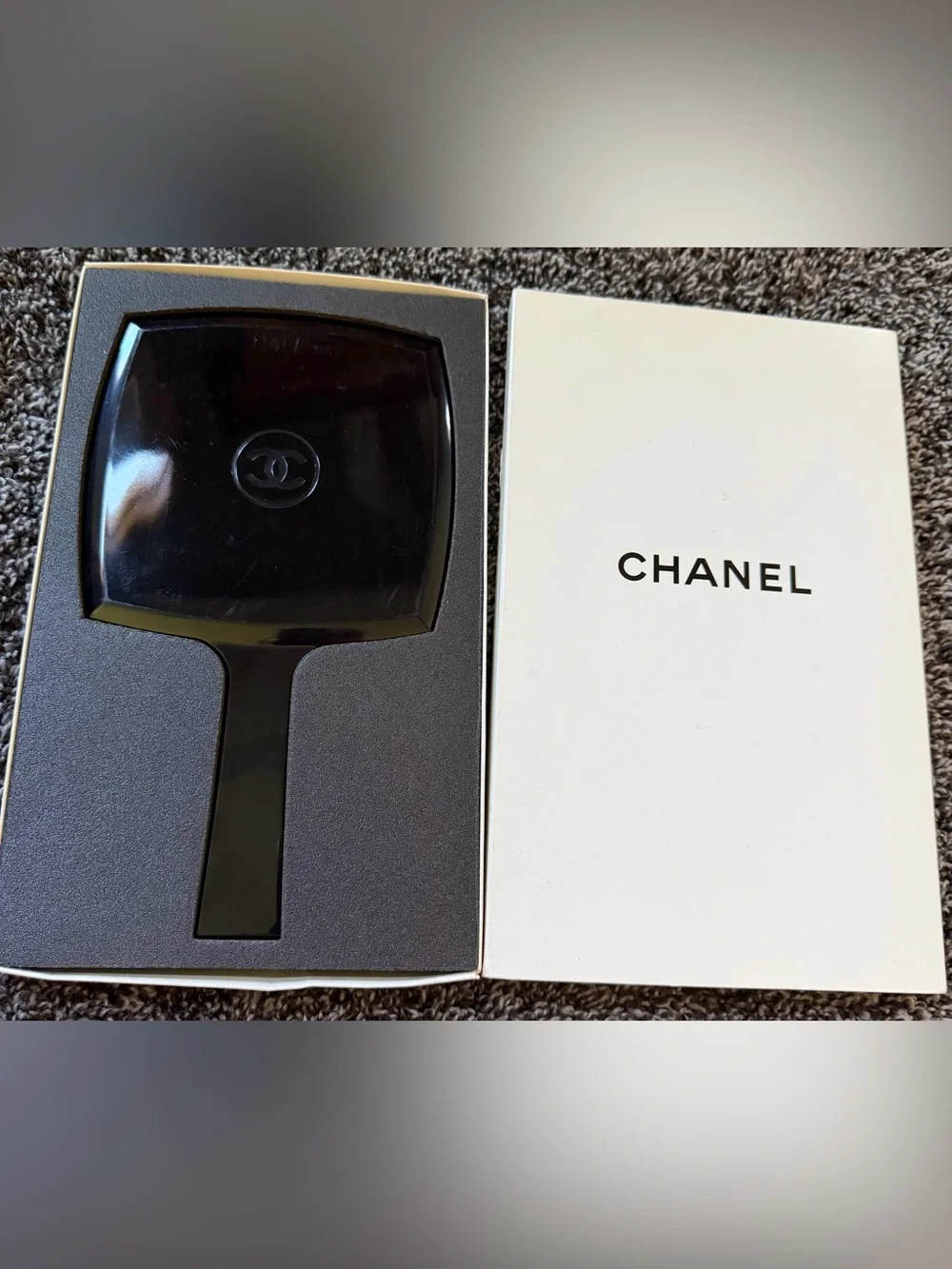 Chanel hand mirror